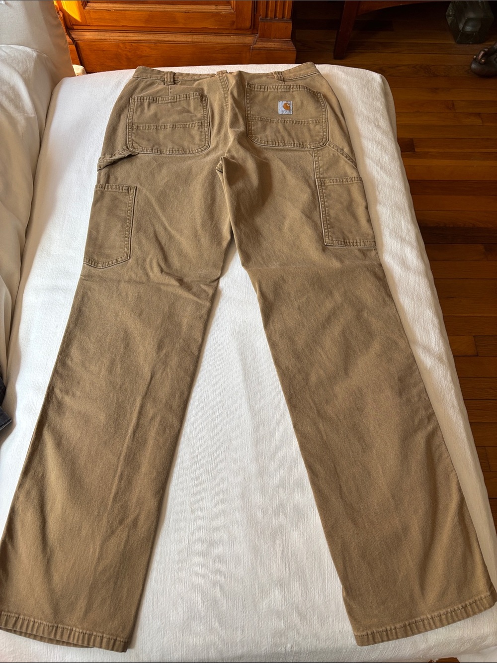 Carhartt Women’s Tan Carpenter Cargo Pants - Picture 3 of 5